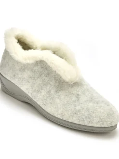Femme Pédiconfort Pantoufles molletonnées