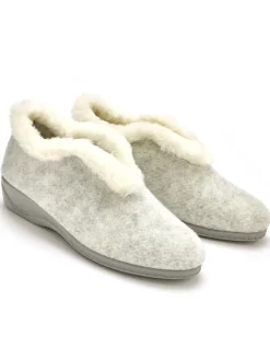 Femme Pédiconfort Pantoufles molletonnées