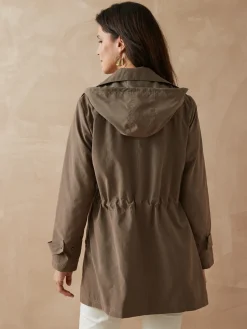 Femme Daxon Parka déperlante à capuche amovible