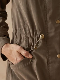 Femme Daxon Parka déperlante à capuche amovible