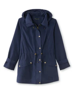 Femme Daxon Parka déperlante à capuche amovible