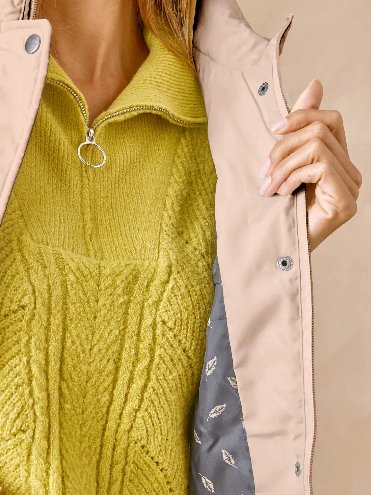 Femme Daxon Parka déperlante matelassée sans manches