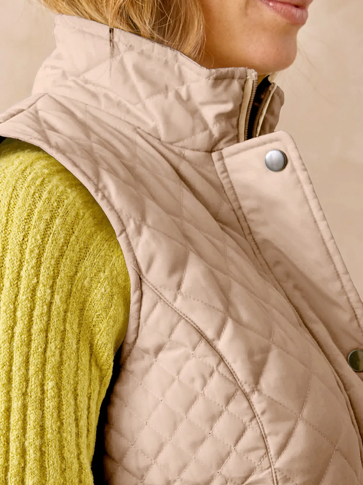 Femme Daxon Parka déperlante matelassée sans manches