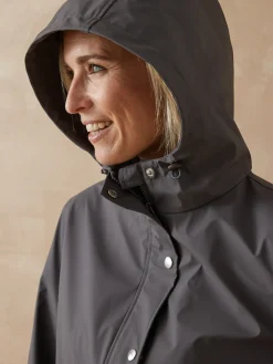 Femme Daxon Parka imperméable à capuche