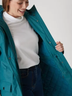 Femme Daxon Parka imperméable coupe-vent