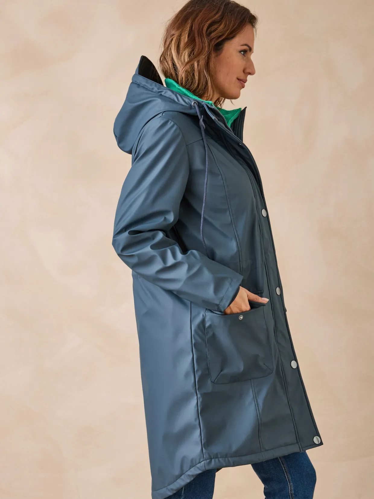 Femme Daxon Parka imperméable coupe-vent