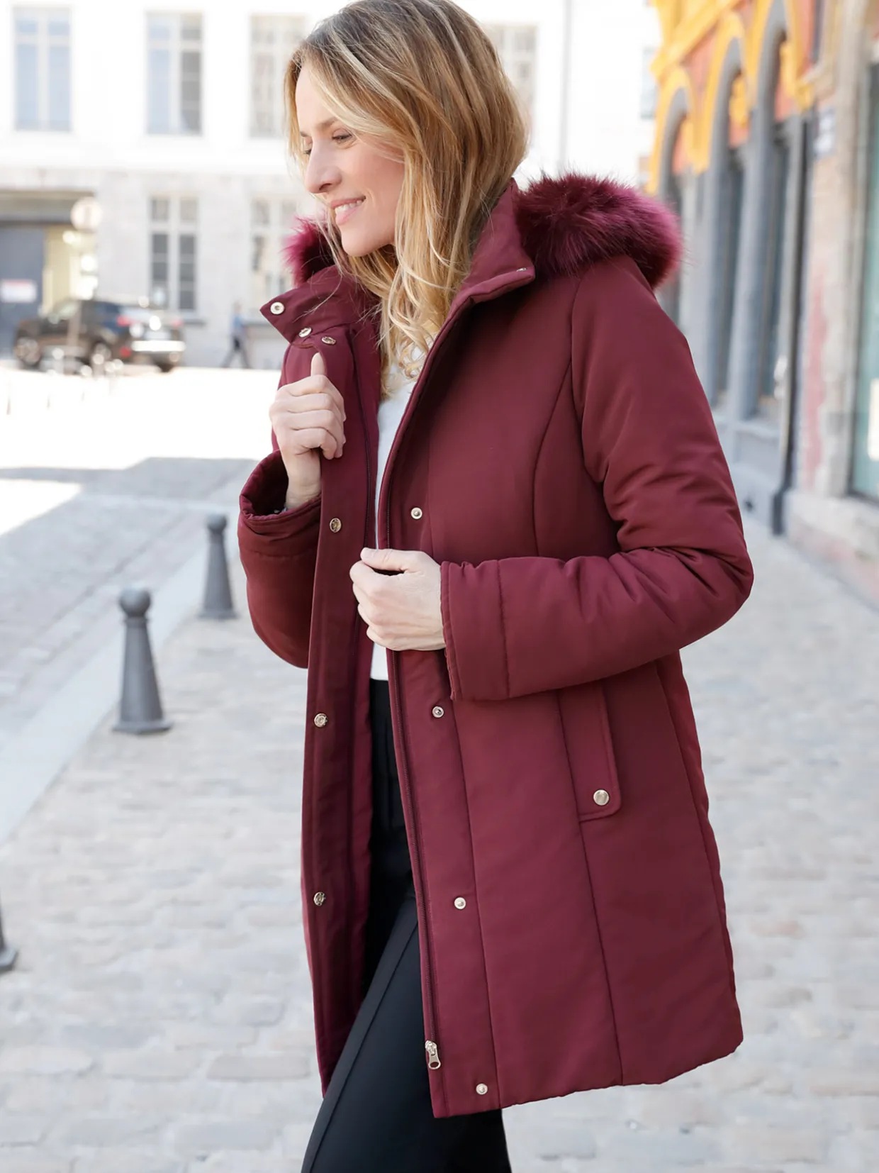 Femme Daxon Parka longue déperlante