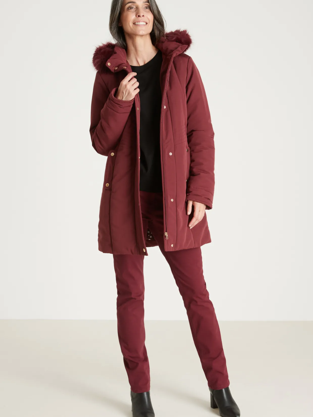 Femme Daxon Parka longue déperlante