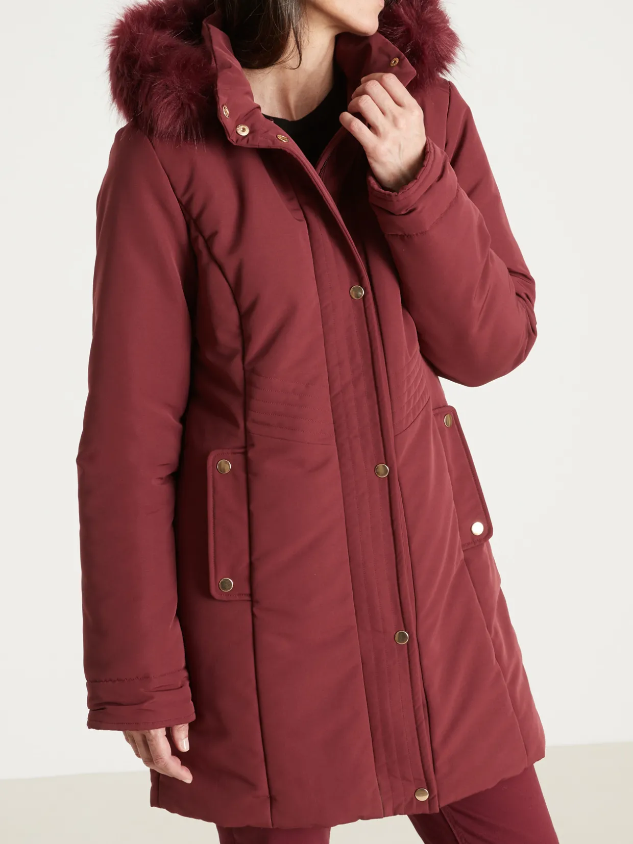 Femme Daxon Parka longue déperlante
