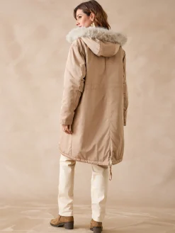 Femme Daxon Parka longue intérieur matelassé