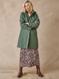 Femme Daxon Parka longue matelassée déperlante