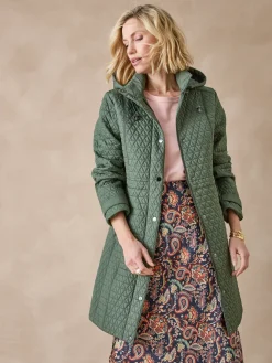 Femme Daxon Parka longue matelassée déperlante