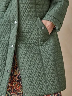 Femme Daxon Parka longue matelassée déperlante