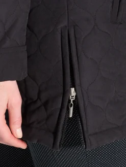 Femme Daxon Parka matelassée courte en microfibre