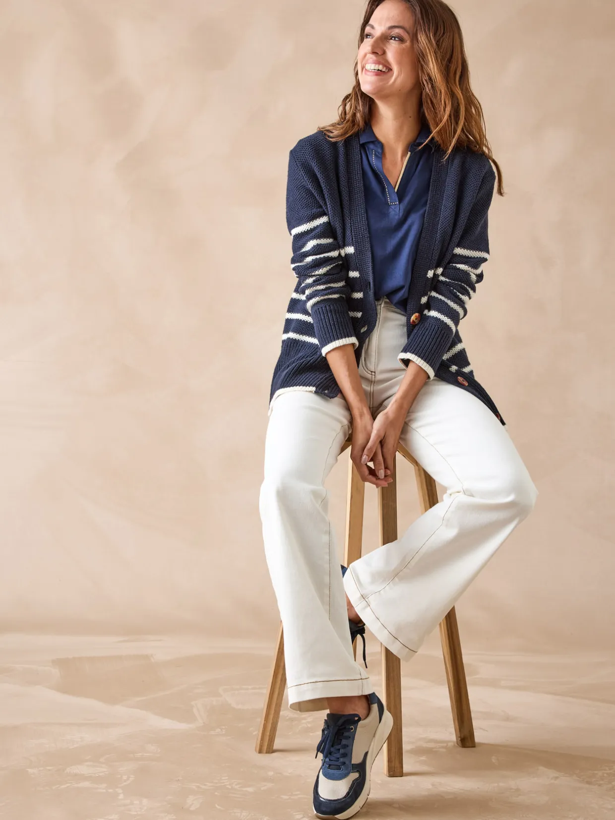 Femme Daxon Polo en maille pur coton