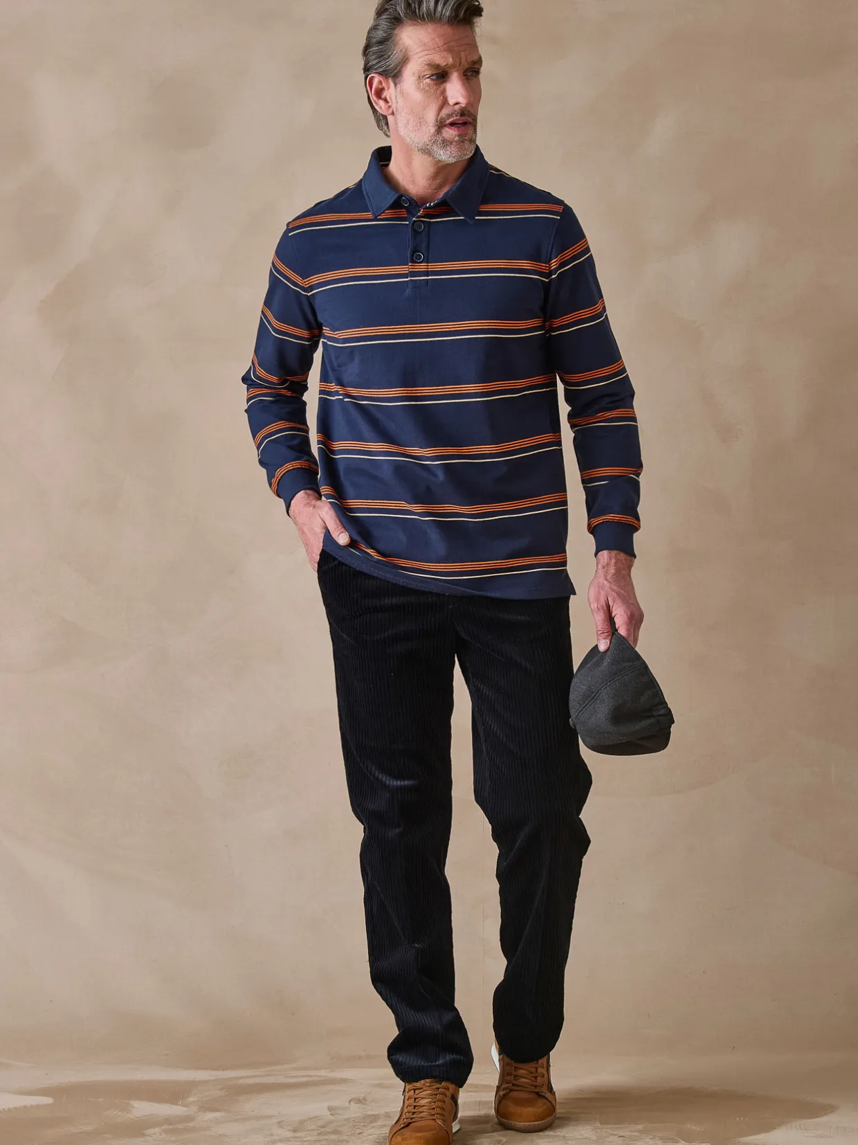 Homme Daxon Polo manches longues