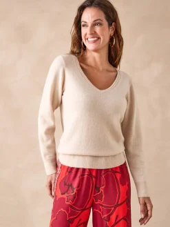 Femme Daxon Pull 100% cachemire