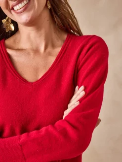 Femme Daxon Pull 100% cachemire