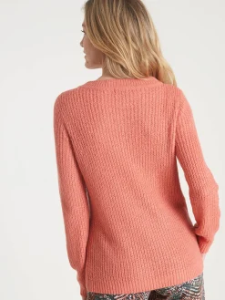 Femme Daxon Pull torsadé forme loose