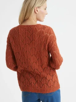 Femme Daxon Pull avec mohair et laine