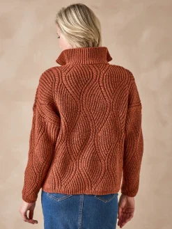 Femme Daxon Pull camionneur zippé et bonnet