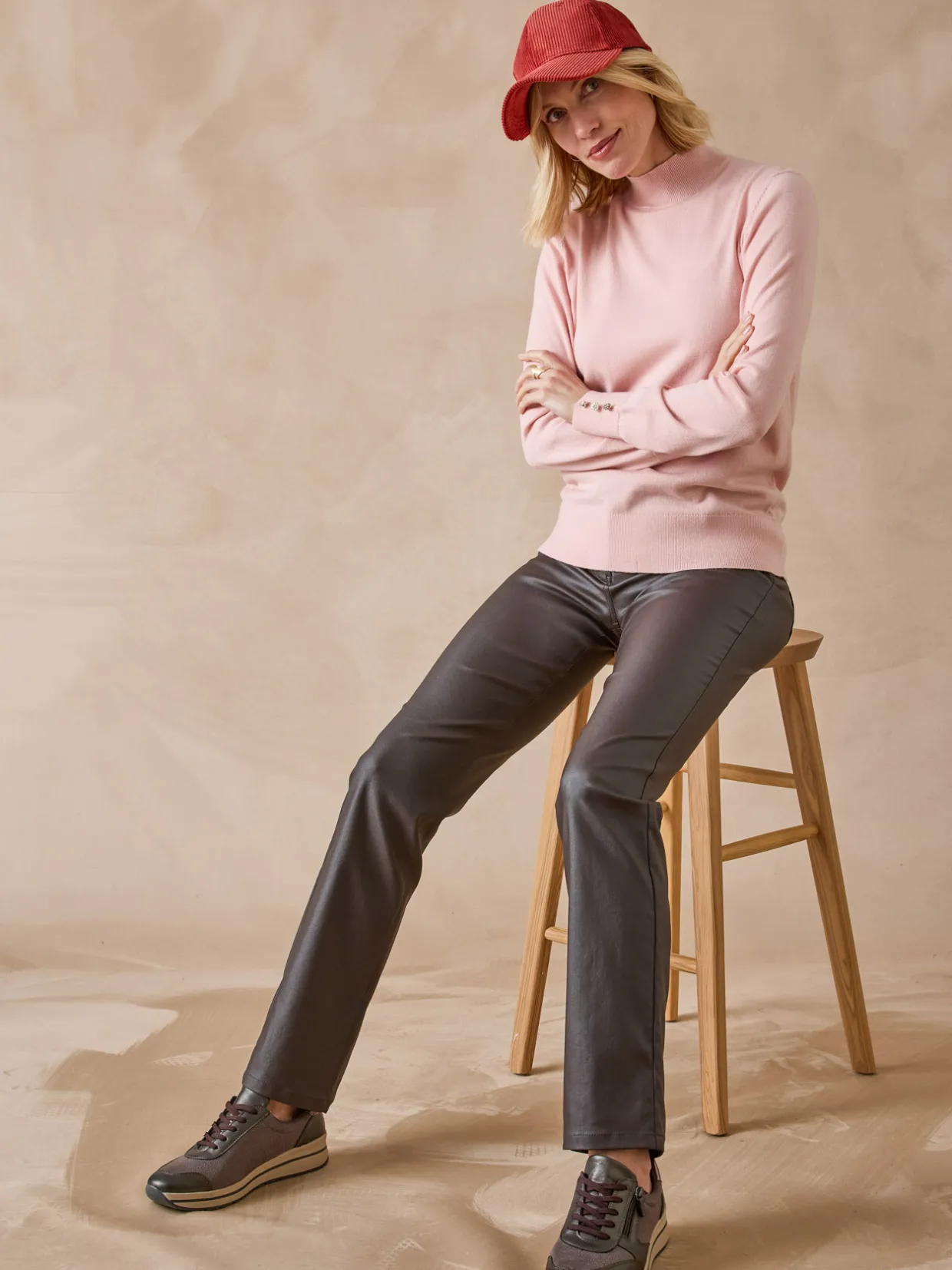 Femme Daxon Pull col montant