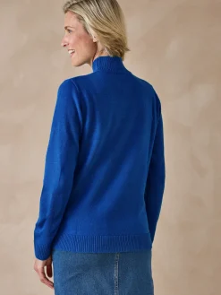 Femme Daxon Pull col montant manches longues