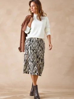 Femme Daxon Pull col montant torsadé