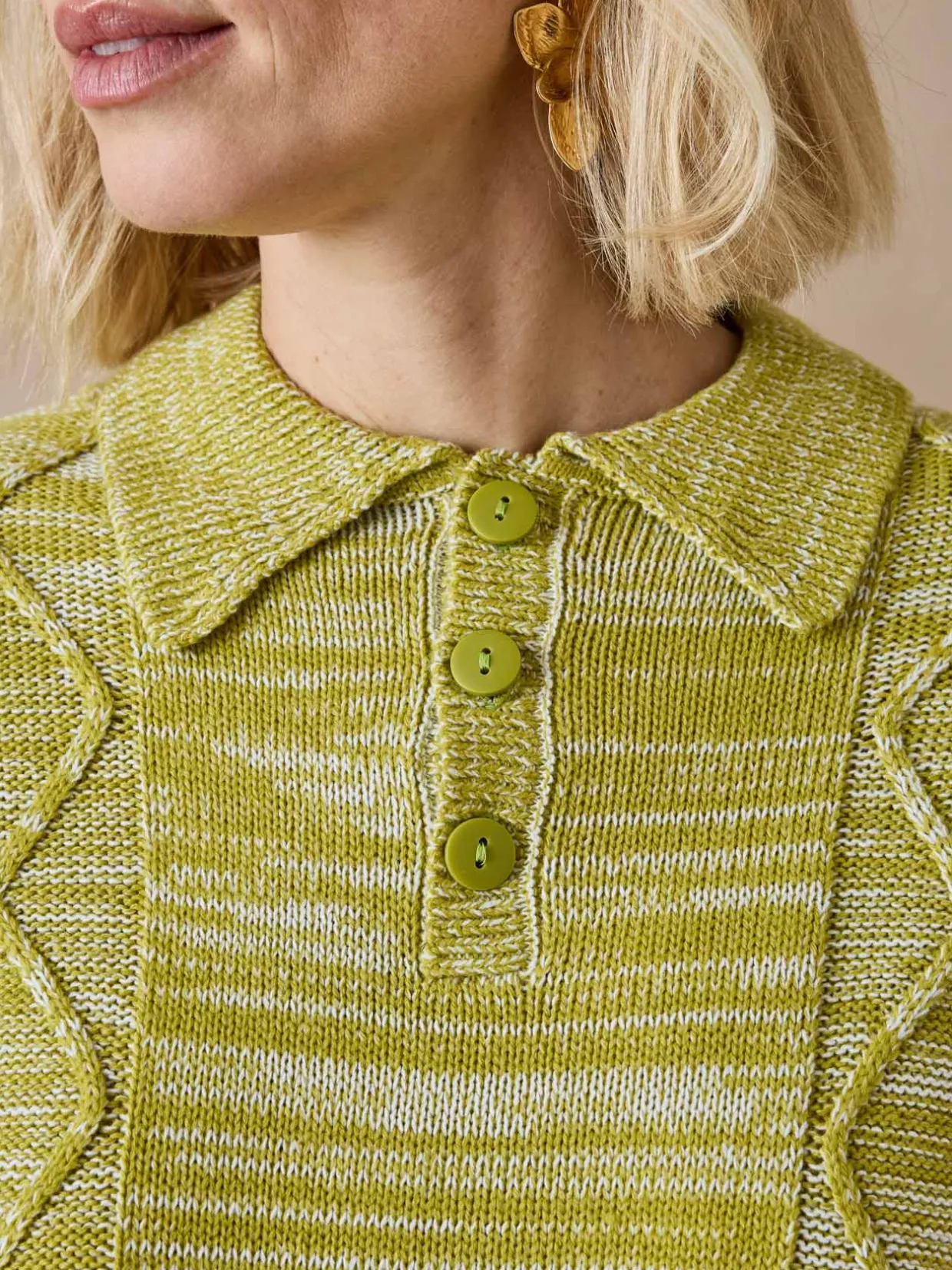 Femme Daxon Pull col polo