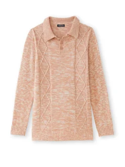 Femme Daxon Pull col polo