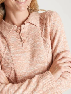 Femme Daxon Pull col polo