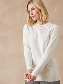 Femme Daxon Pull col polo