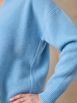 Femme Daxon Pull col polo en pure laine