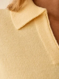 Femme Daxon Pull col polo manches courtes