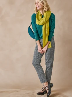 Femme Daxon Pull col rond 50% laine mérinos