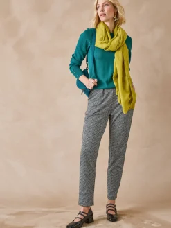 Femme Daxon Pull col rond 50% laine mérinos