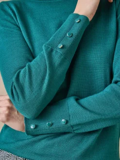 Femme Daxon Pull col rond 50% laine mérinos