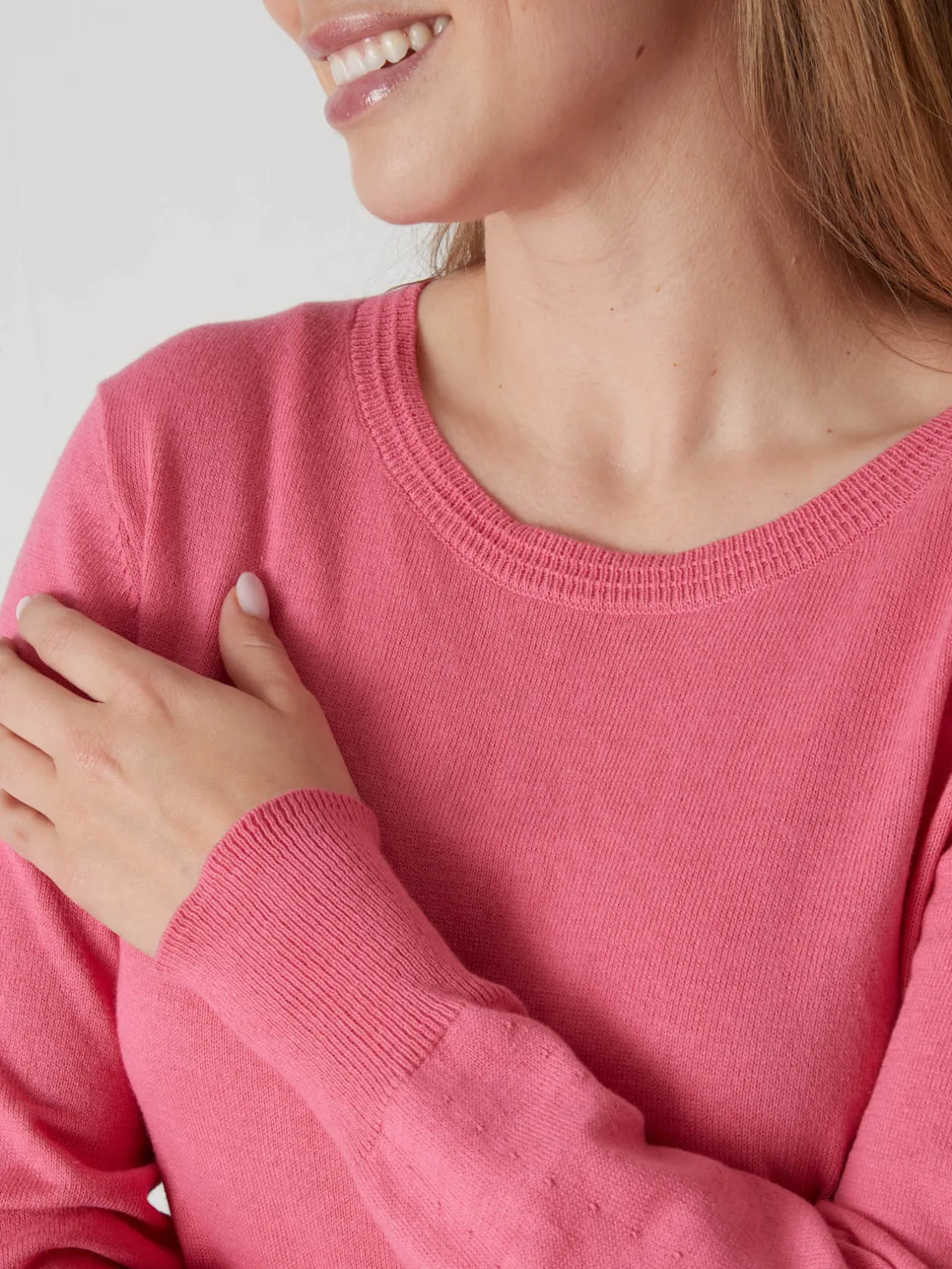 Femme Daxon Pull col rond pure laine