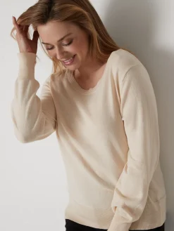 Femme Daxon Pull col rond pure laine