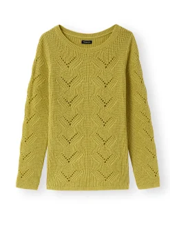 Femme Daxon Pull en côtes perlées