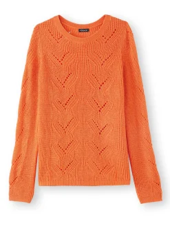 Femme Daxon Pull en côtes perlées