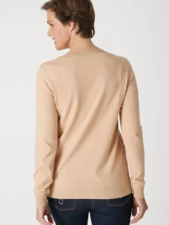 Femme Daxon Pull en maille jersey et ottoman