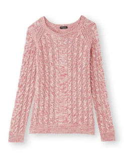 Femme Daxon Pull en maille torsadée