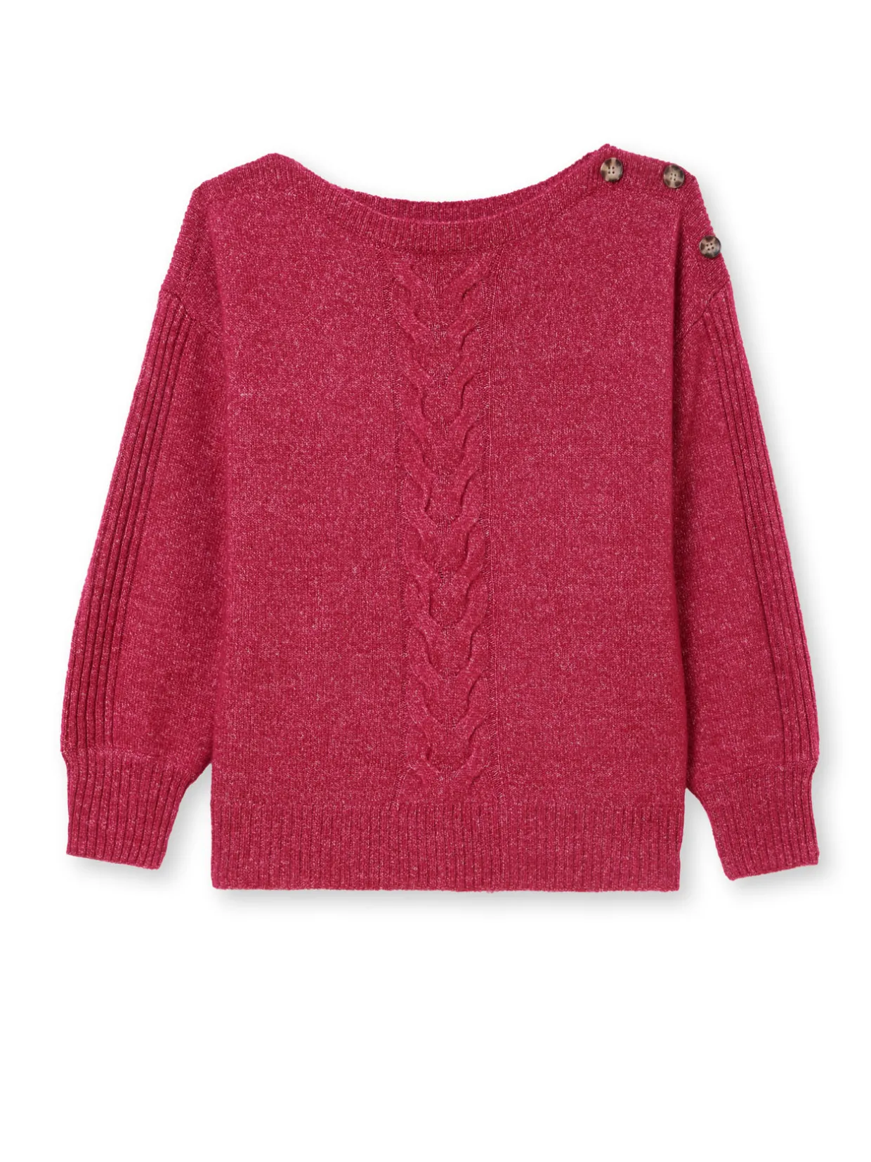 Femme Daxon Pull encolure bateau en jersey envers