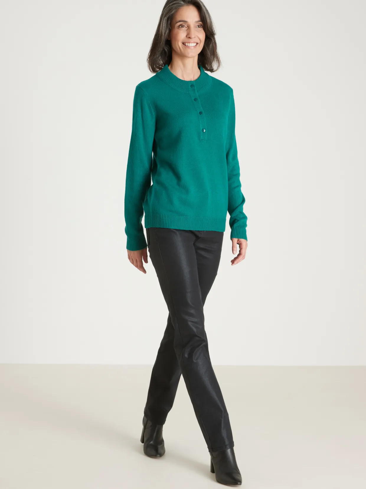 Femme Daxon Pull encolure tunisienne