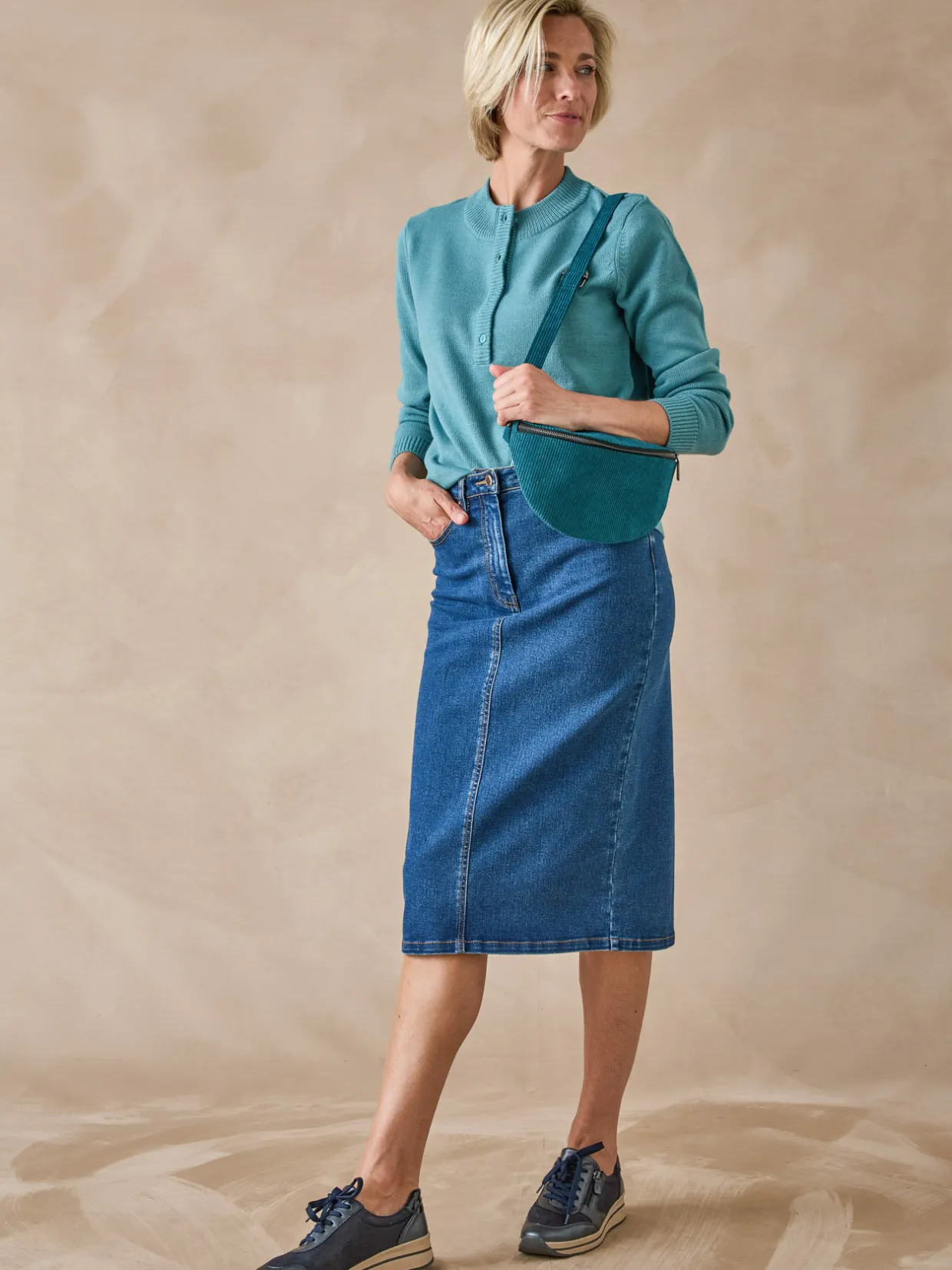 Femme Daxon Pull encolure tunisienne