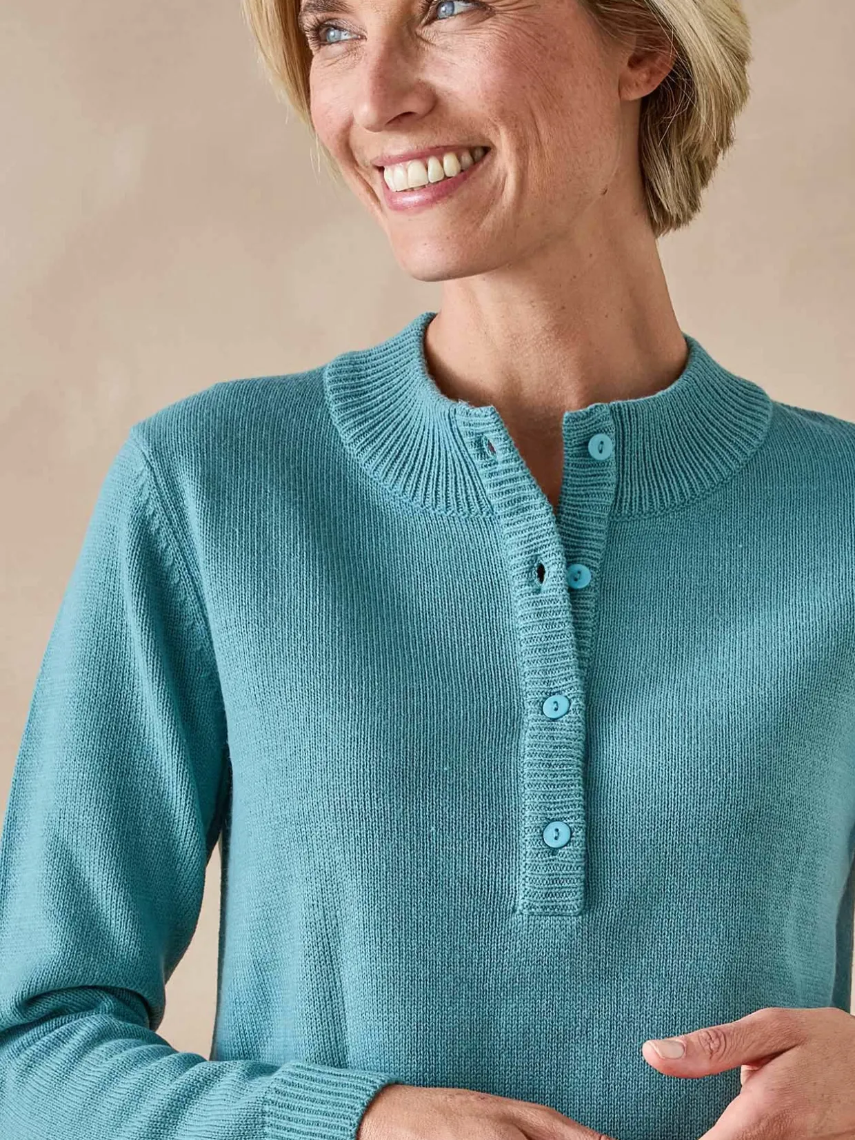 Femme Daxon Pull encolure tunisienne