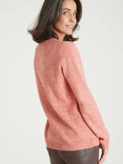 Femme Daxon Pull encolure V manches longues