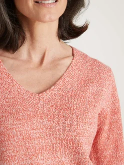 Femme Daxon Pull encolure V manches longues