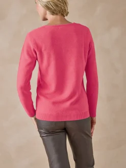 Femme Daxon Pull encolure V manches longues